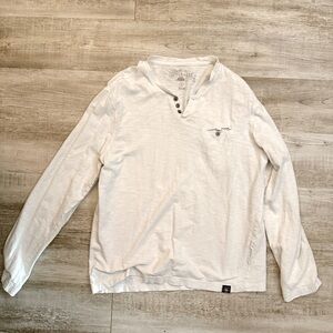 White Button Henley